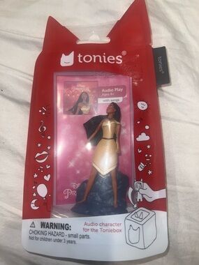 Tonies Disney Princess Pocahontas Audio Figure - Red Packaging